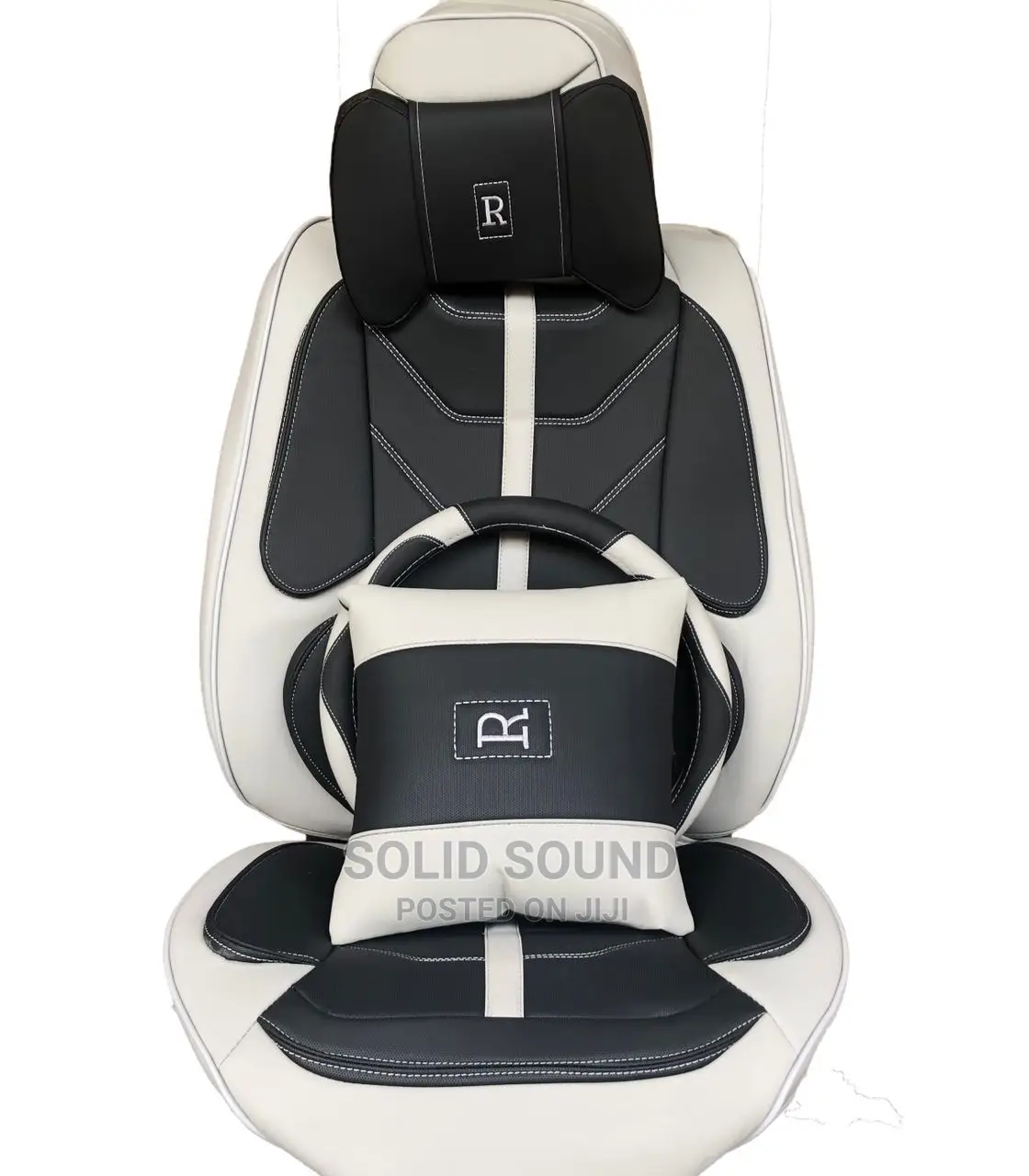 Rpower Leather Seat Cover Ash Black