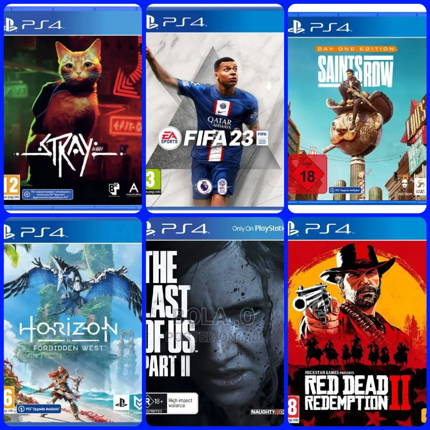 Saints Row, Ea Fc 26 , Stray and 19 Latest Ps4 PKG Game's