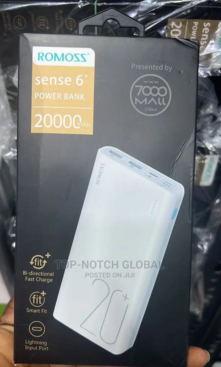 ROMOSS SENSE 6+ 20000mah Powerbank