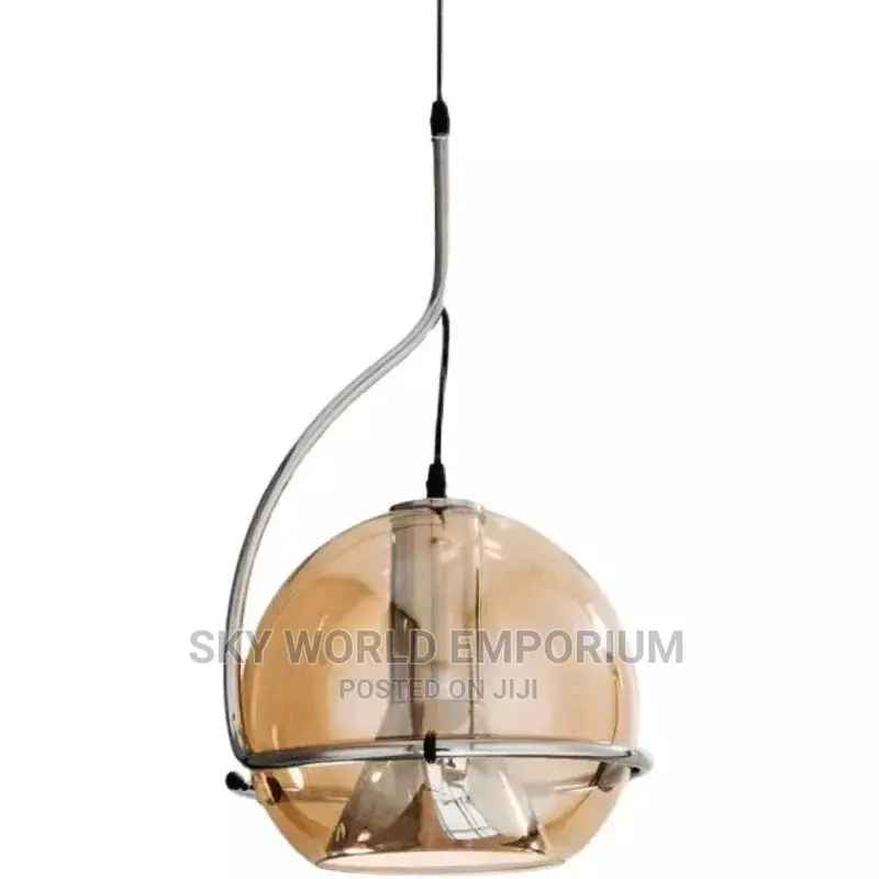 Glass Adjustable Pendant Light