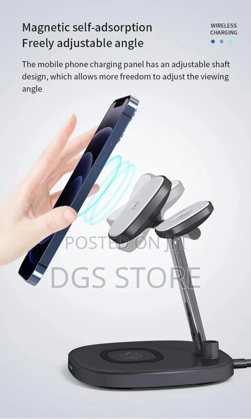 Wiwu M8 Power Air 4in1 Wireless Magnetic Charger