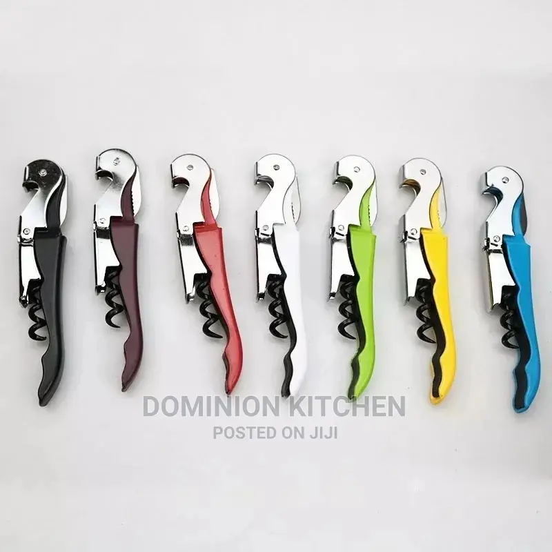 Stainless Steel Cork Screw Wine Cap Opener