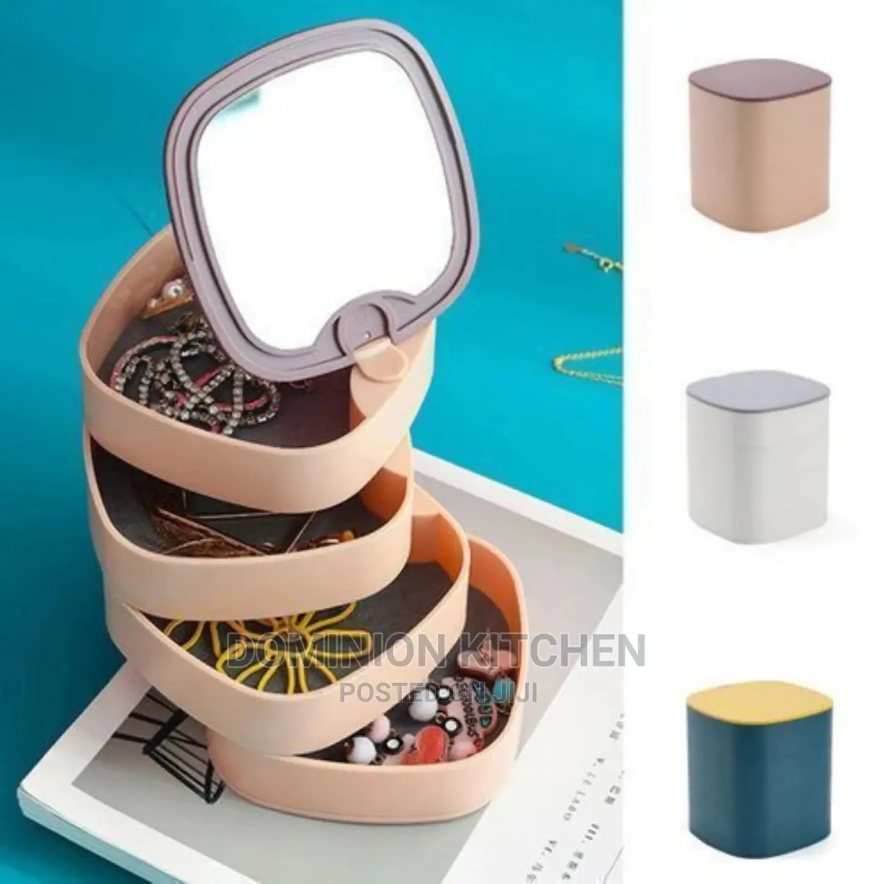 Rotating Jewelry Storage Oraniser