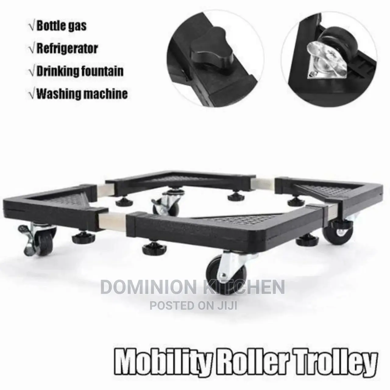 Wheel- Stand for Washing Machine and Refrigerator