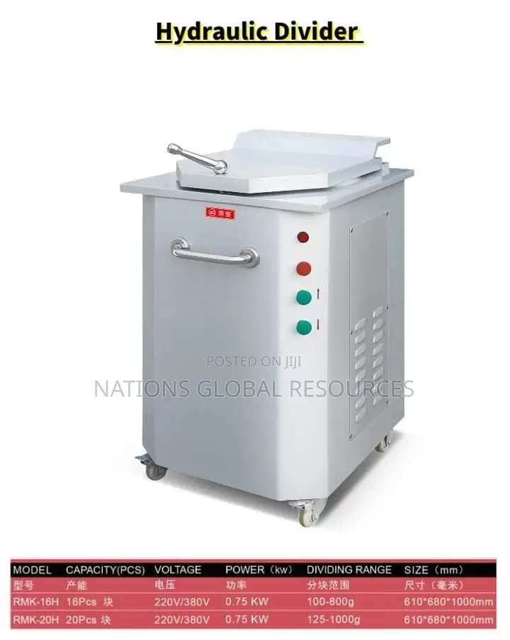 Hydrolic Dough Divider