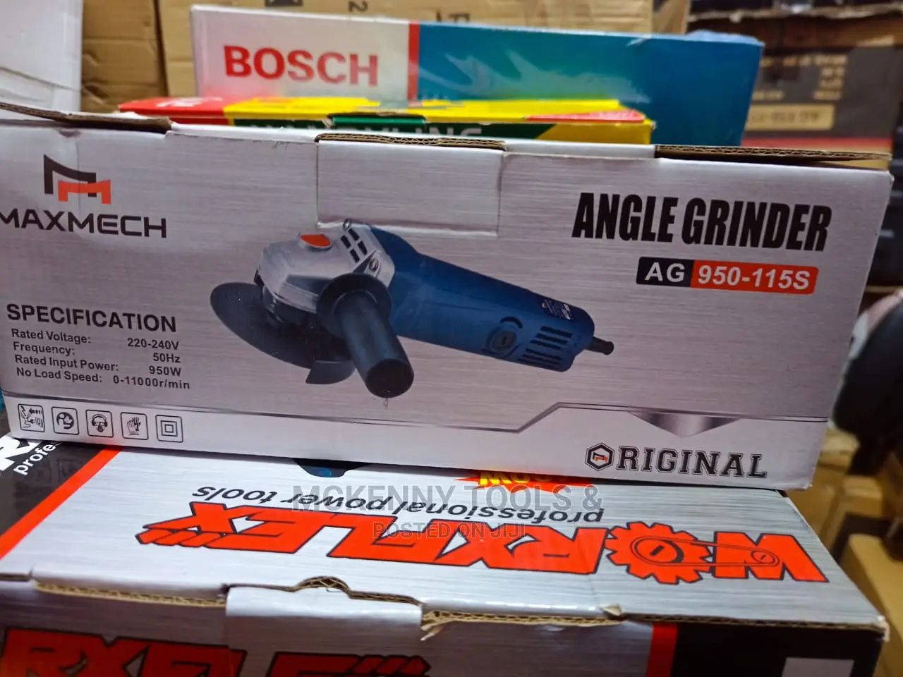 Maxmech Angle Grinder Ag 950-115s