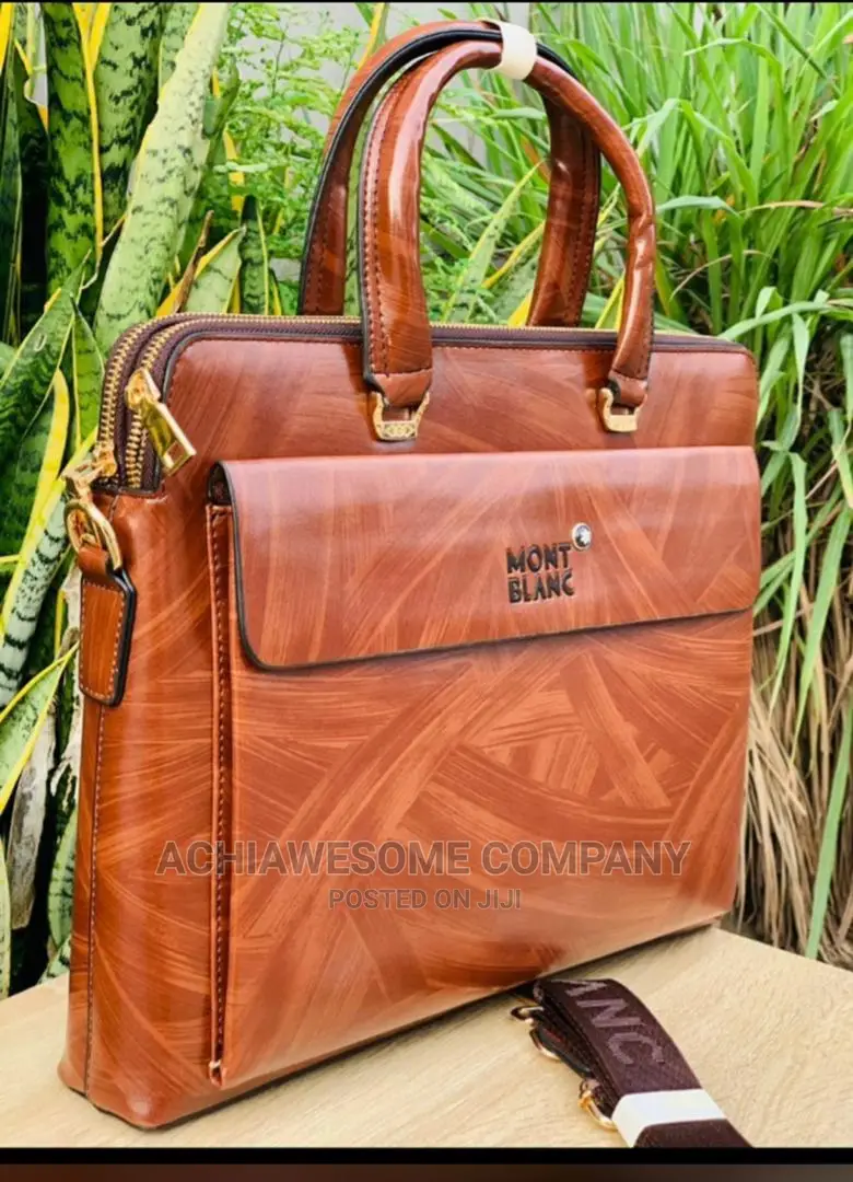 Mont Blanc Leather Handbag