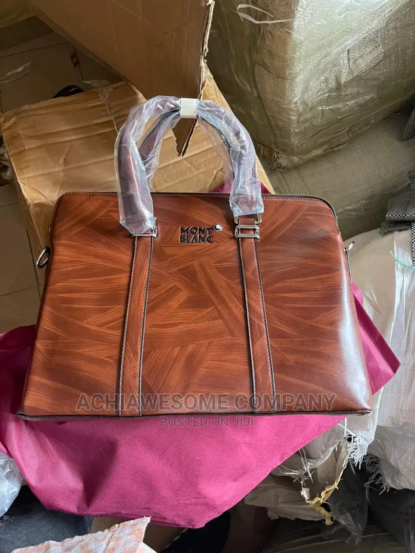 Mont Blanc Leather Handbag