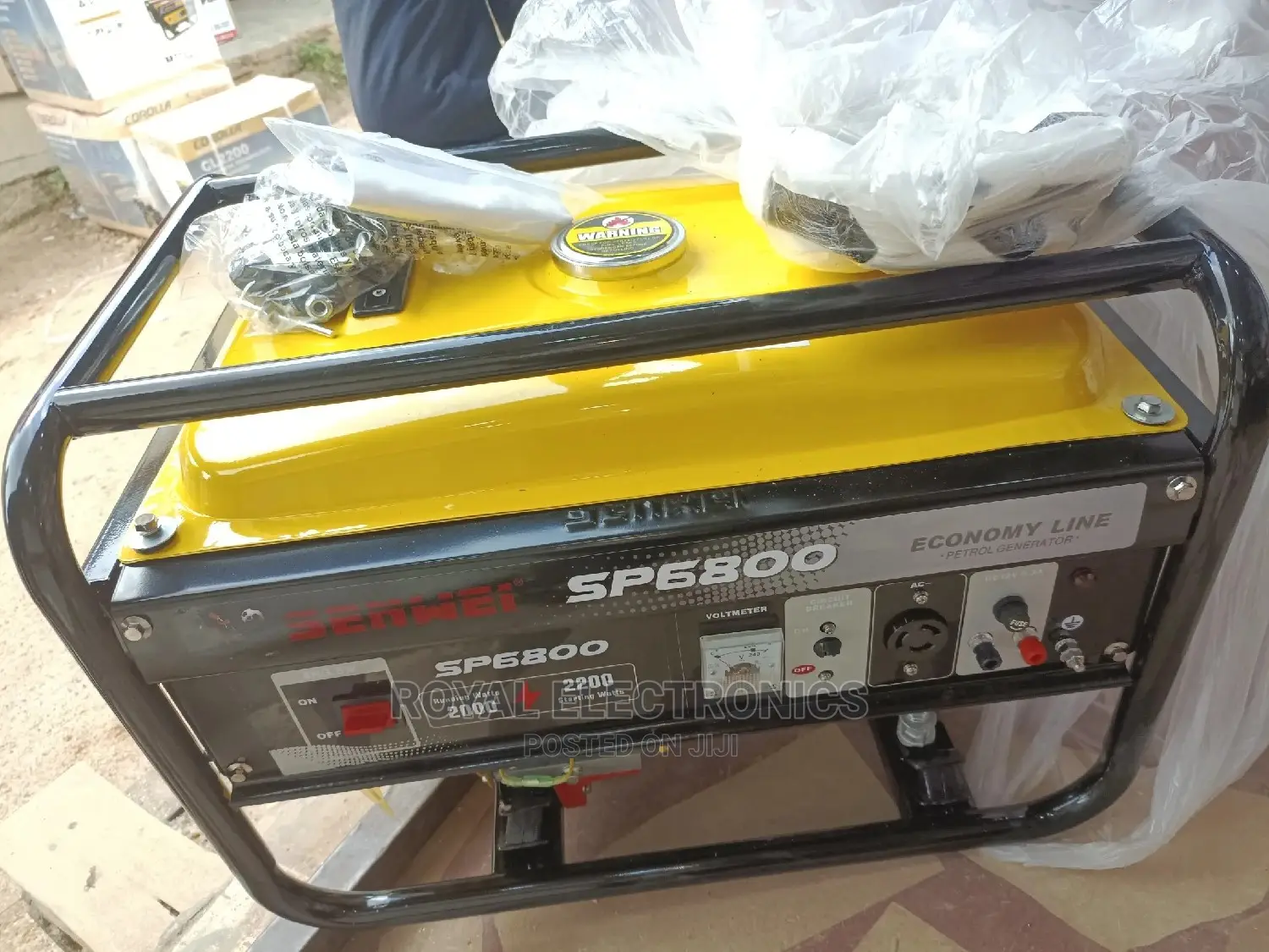Brand New Senwei Generator 6.5hp Manual