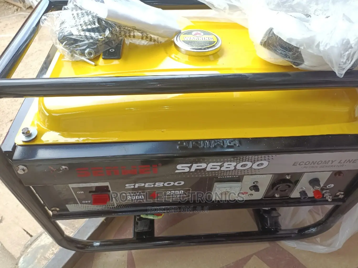 Brand New Senwei Generator 6.5hp Manual