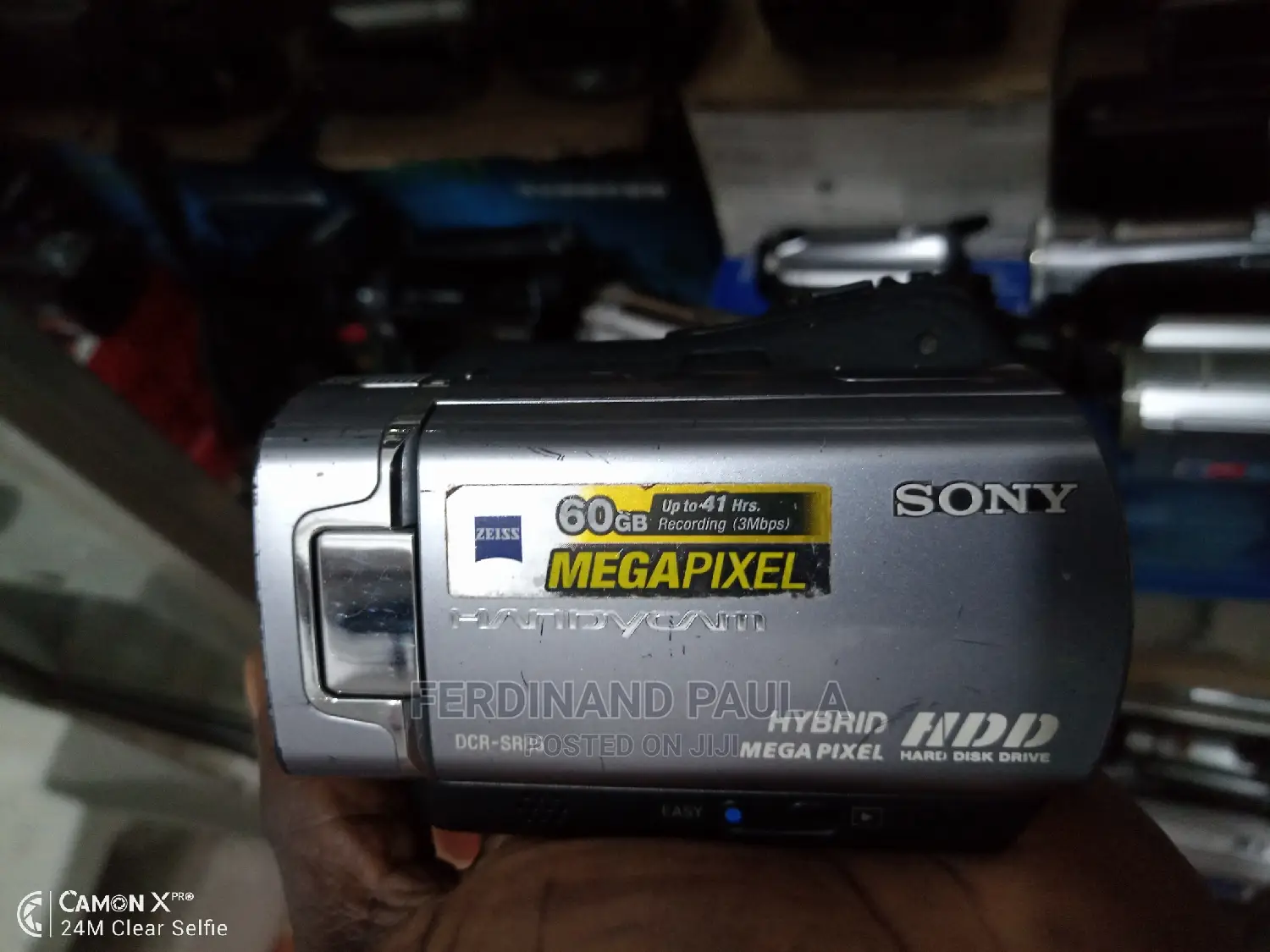 Sony Video Camera With Night Vision 60gb Harddisk