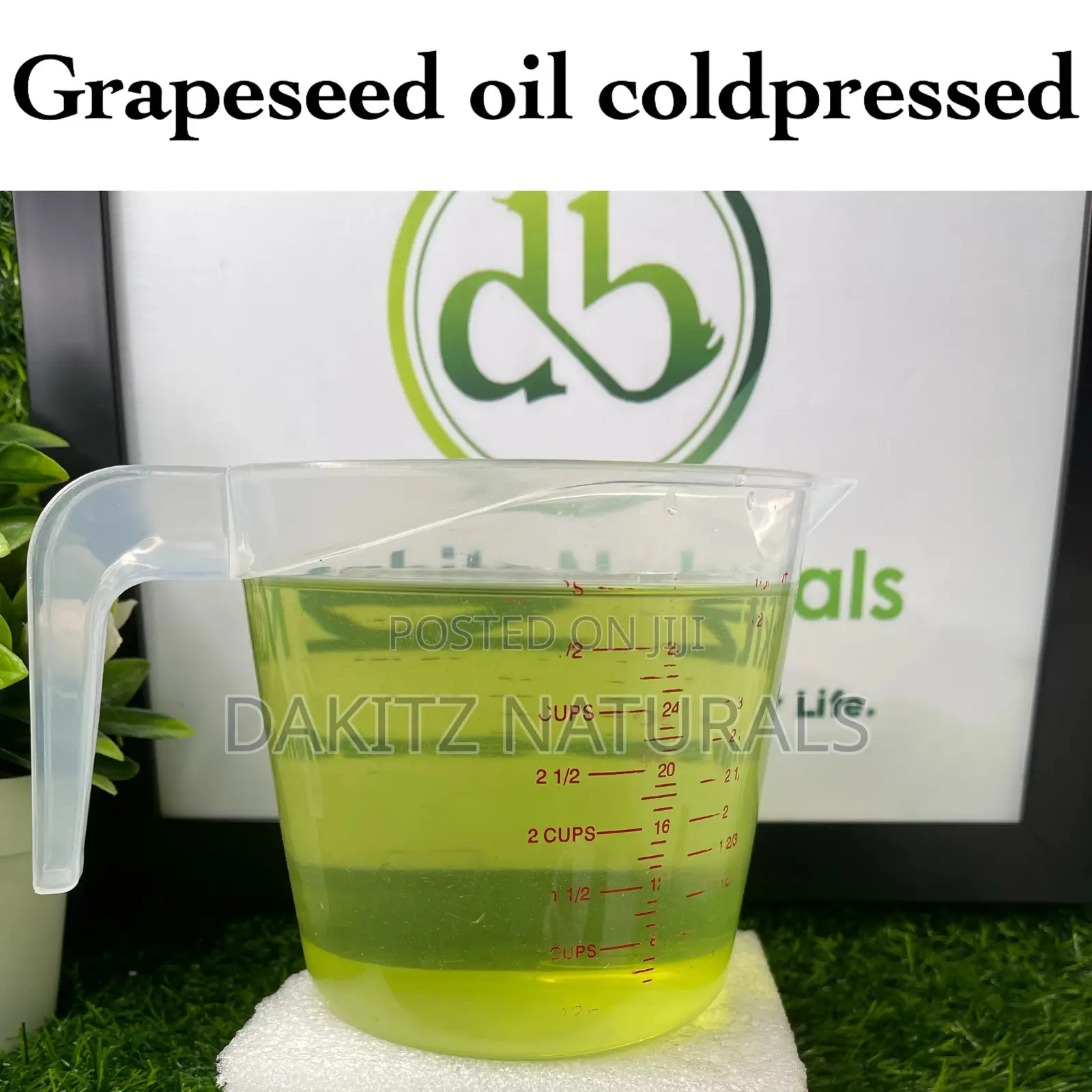 Extra Virgin Grapeseed Oil (Coldpressed 1litre)