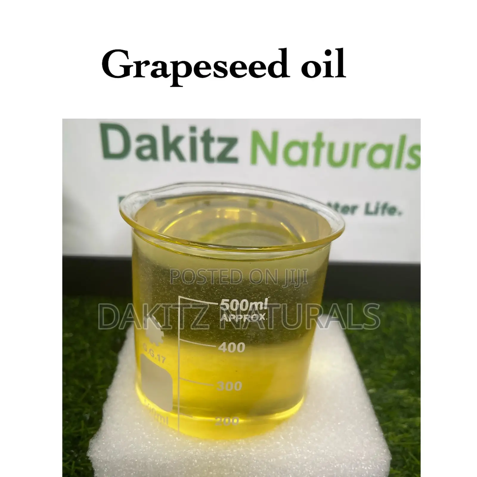 Grapeseed Oil 1liter 100% Natural