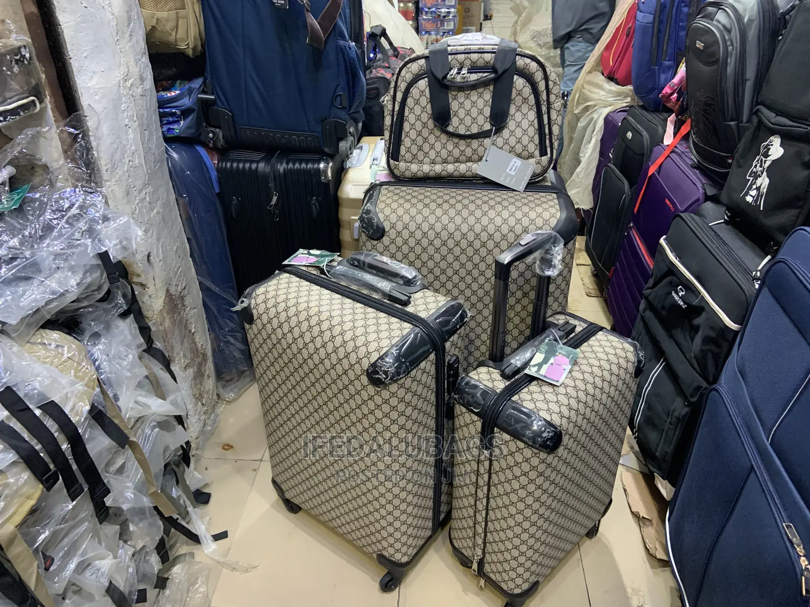 Set of Gucci Designers Traveling Luggage