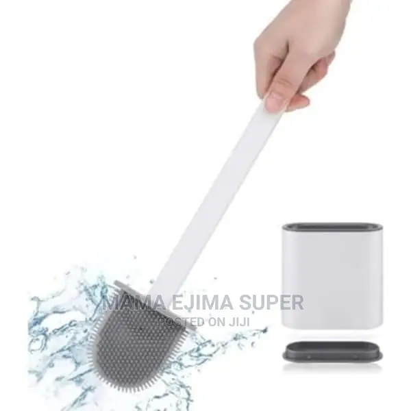 Silicon Flat Toilet Brush