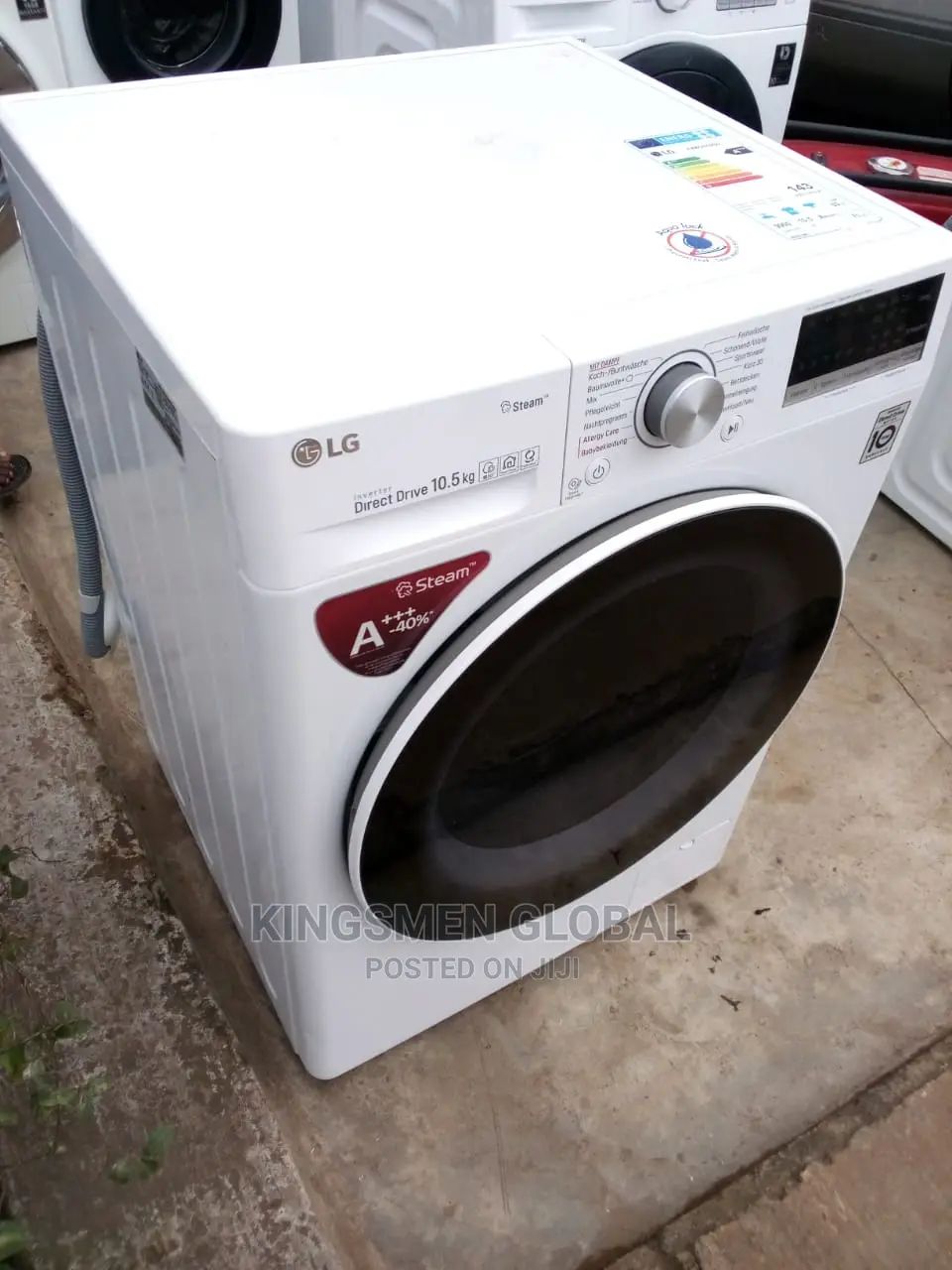 Lg 10.5kg Front Load Automatic Inverter Washing Machine