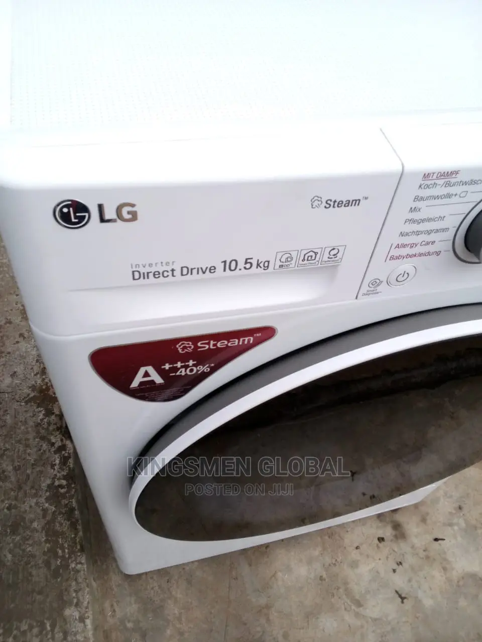 Lg 10.5kg Front Load Automatic Inverter Washing Machine