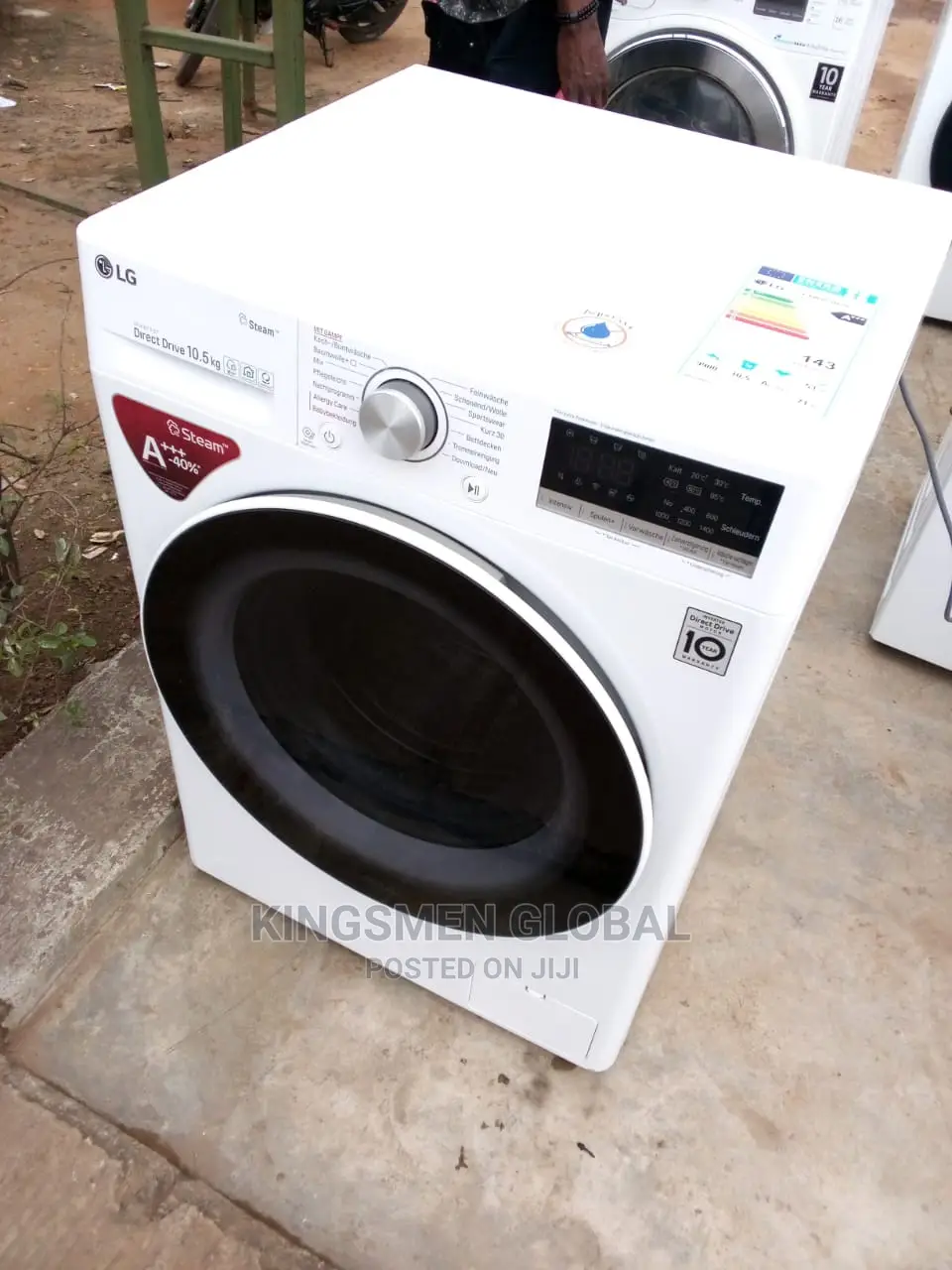 Lg 10.5kg Front Load Automatic Inverter Washing Machine