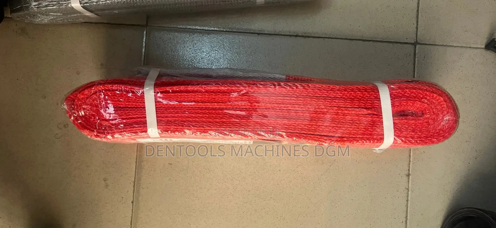 5 Ton Flat Polyester Woven Webbing Lifting Sling Belt DGM