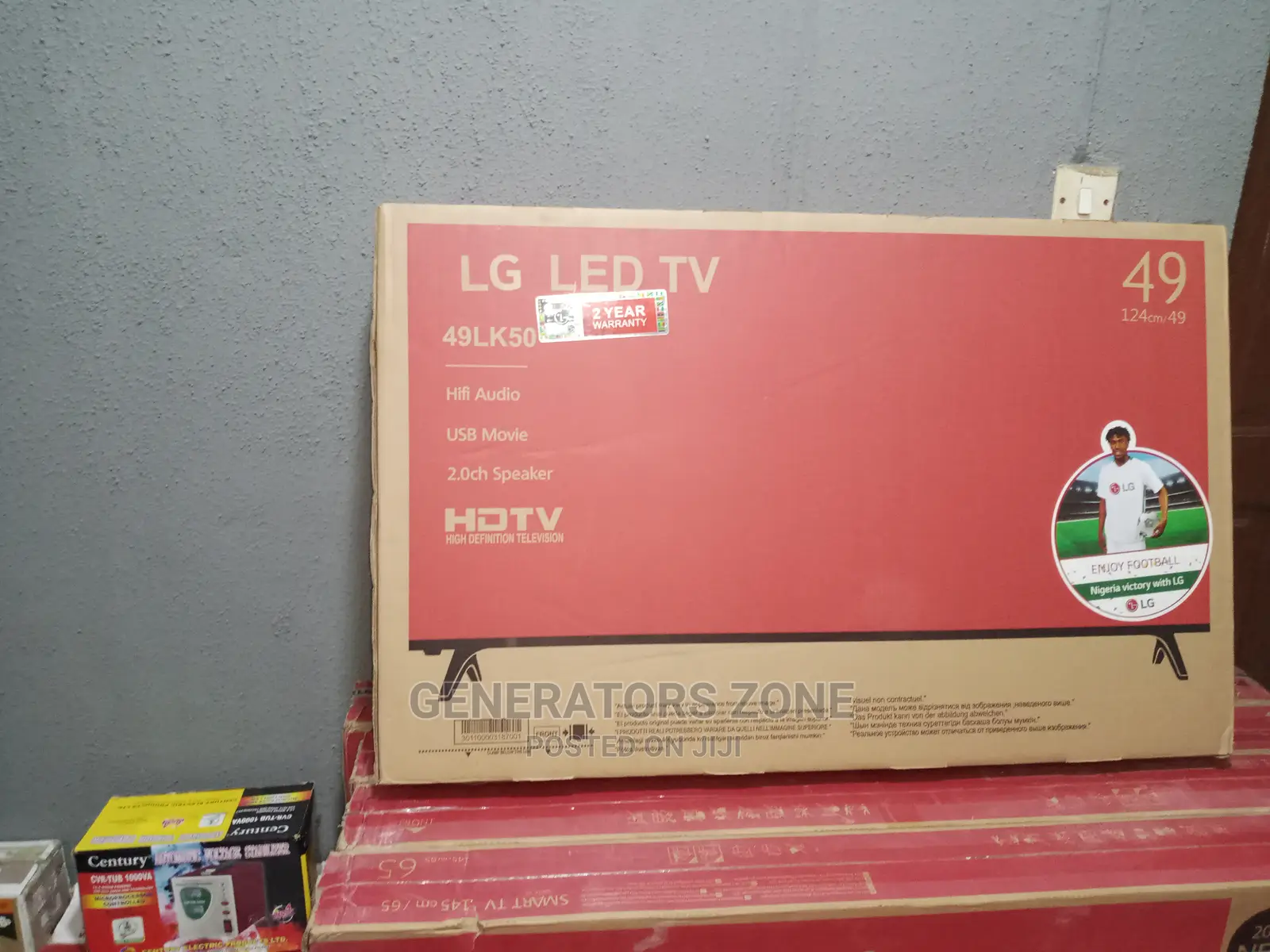 New LG 49'' Inch LED Tv-2 Years Warranty