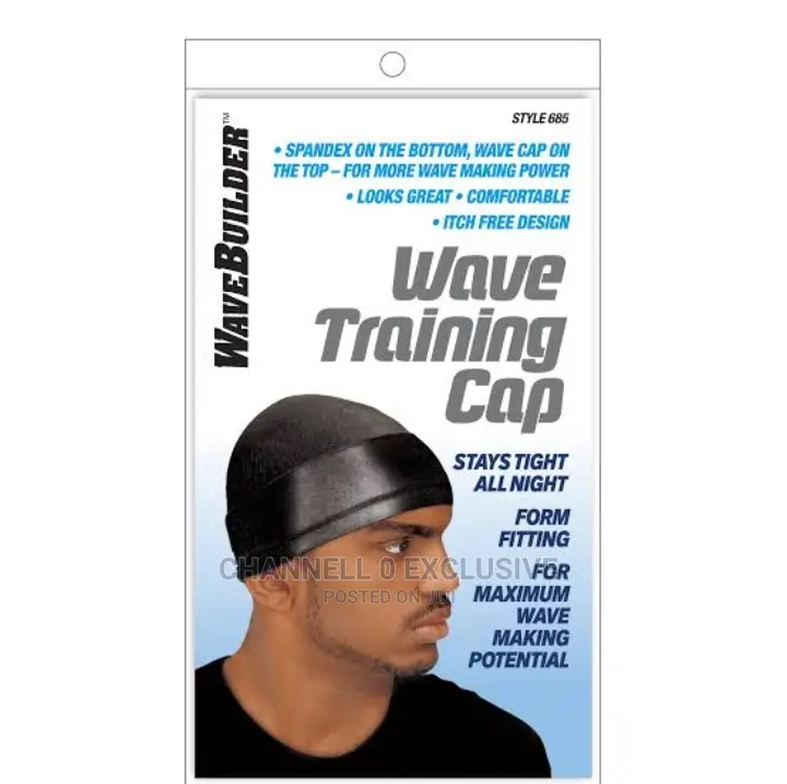 Elastic Band Silky Wave Cap for Men and Women