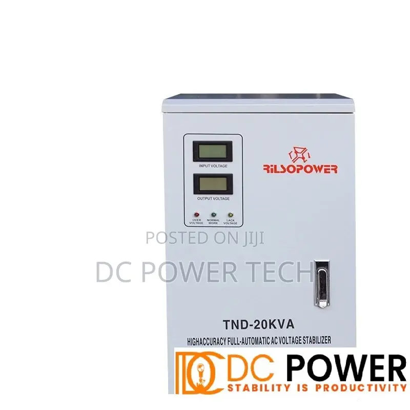 18 Months Warranty 20kva Servo Stabilizer