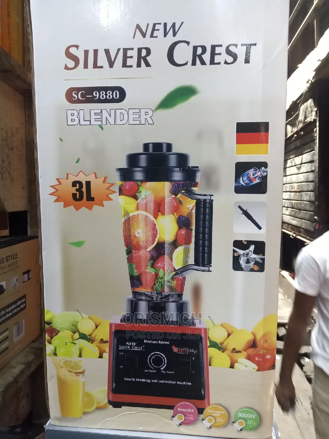 Silver Crest Blender