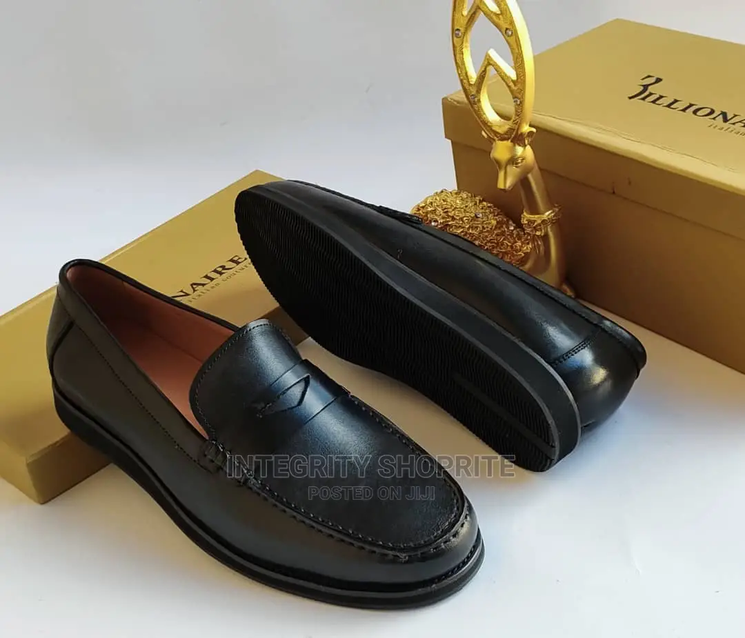 Black Classic Men's Fashion Shoes
