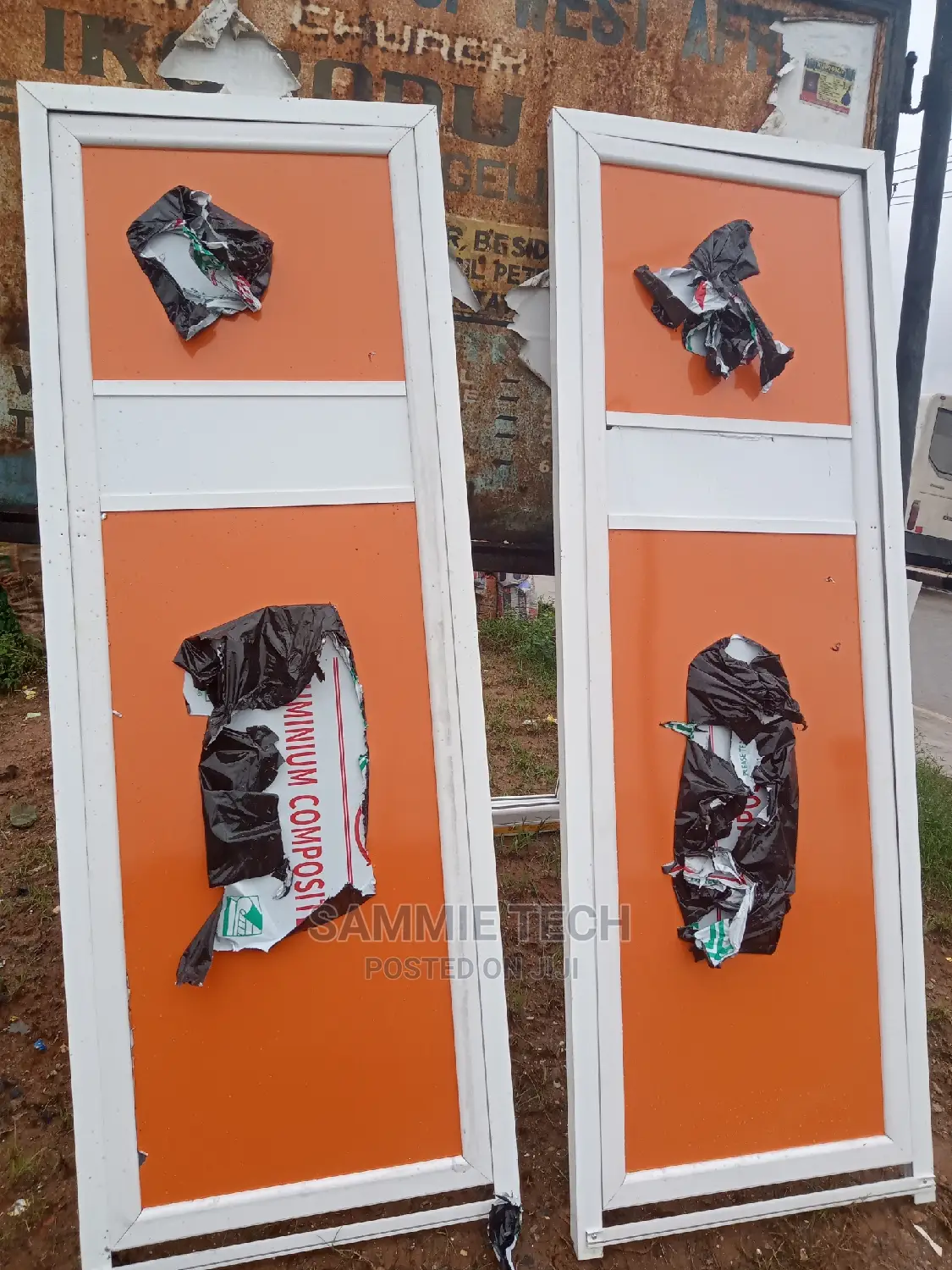 Aluminum Toilet Door With Composite Board