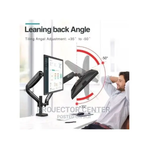 Smaat Dual Arm Desktop Monitor