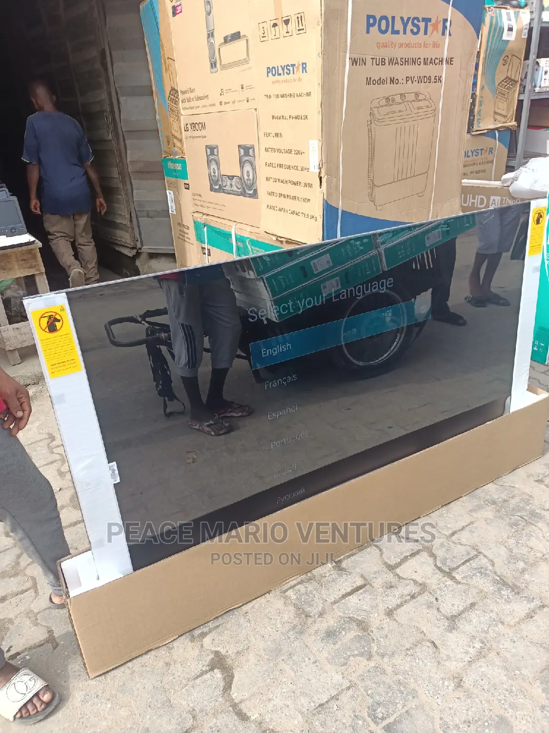 Hisense 75" Quality Smart Television With 2years Warranty
