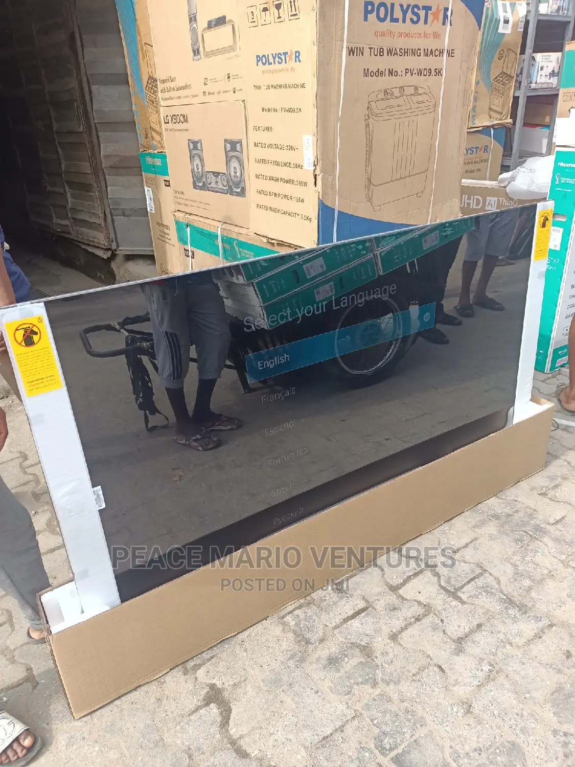 Hisense 75" Quality Smart Television With 2years Warranty