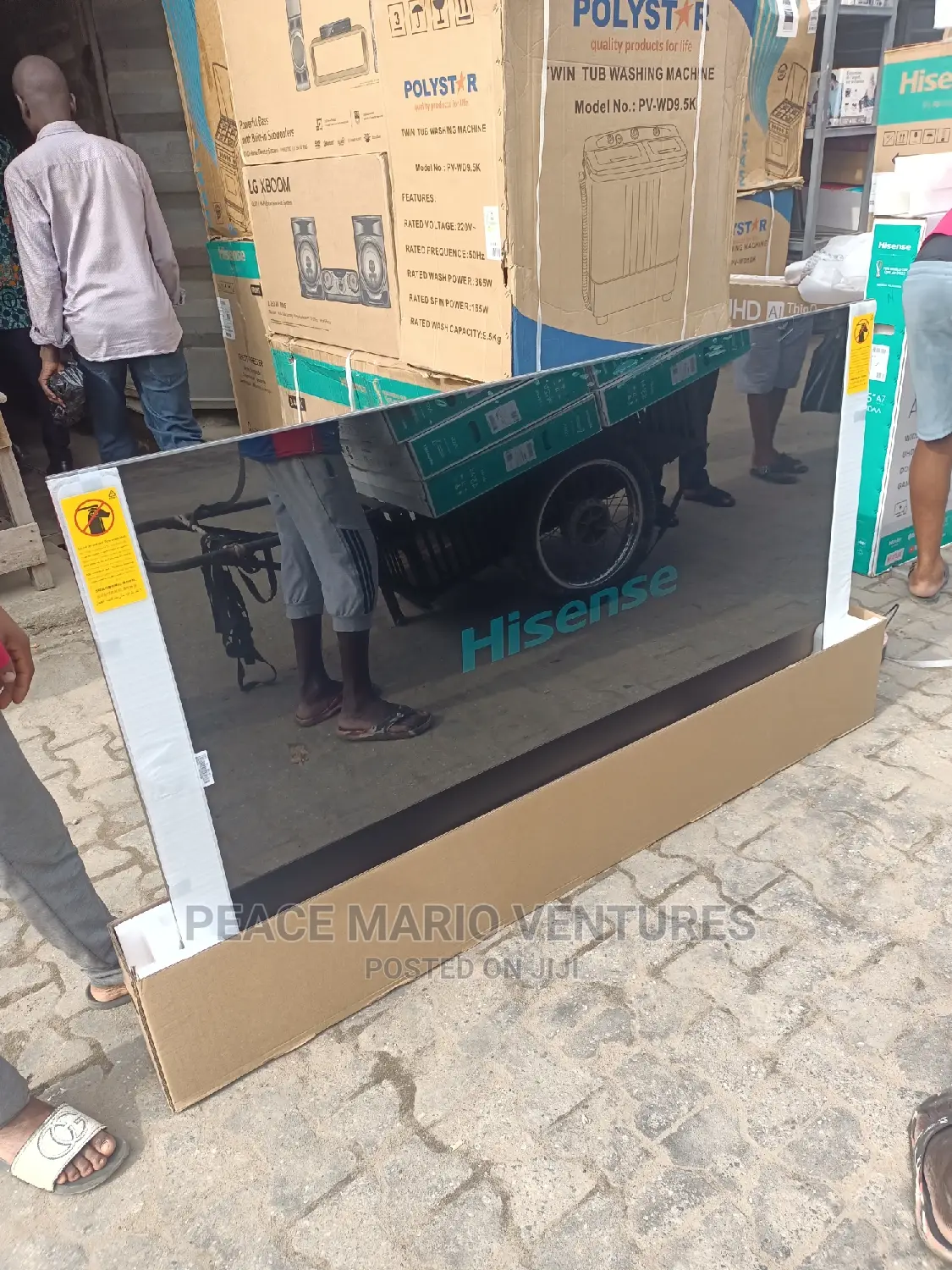 Hisense 75" Quality Smart Television With 2years Warranty