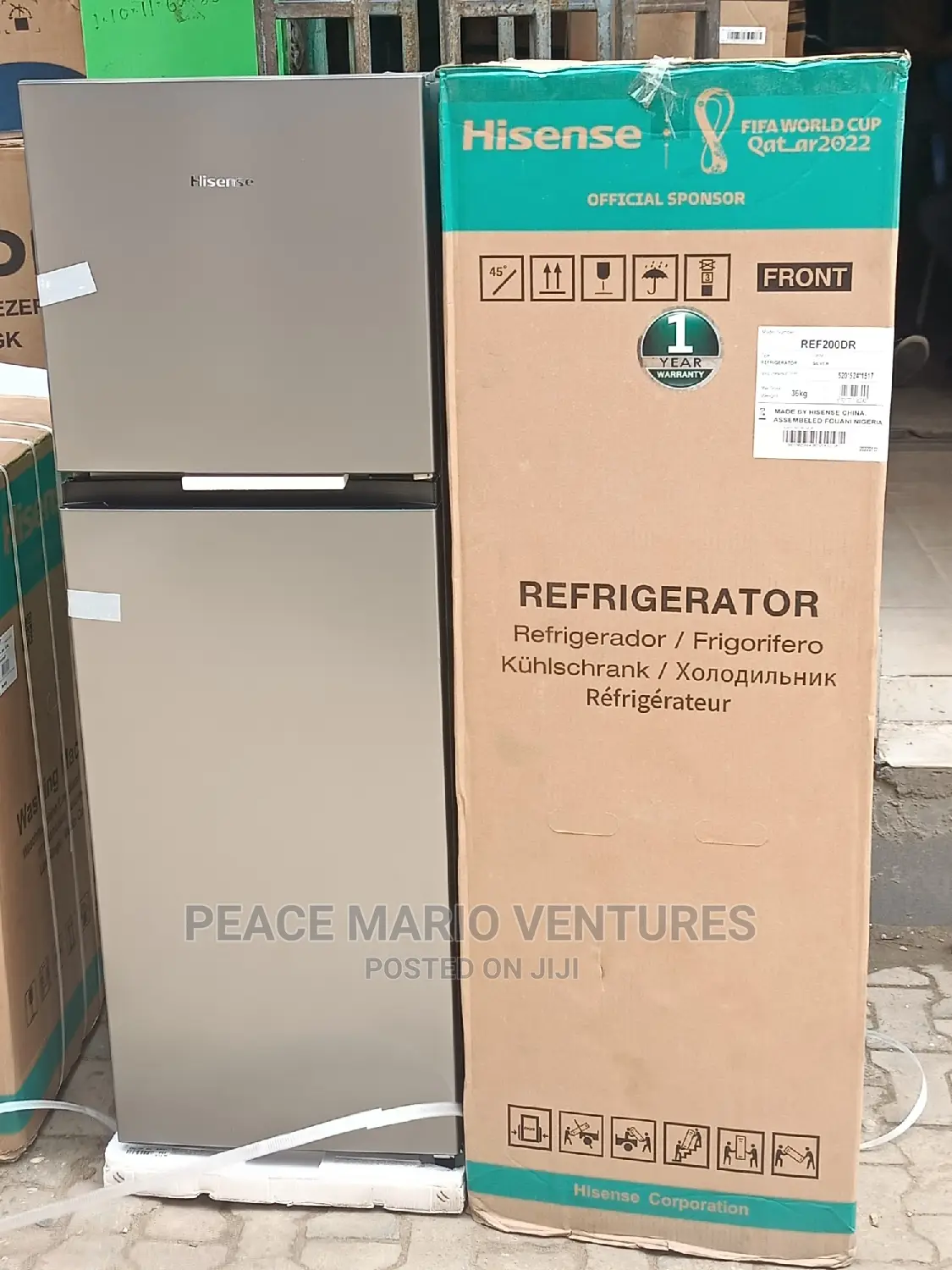 Best Hisense Standing Refrigerator 200dr With 2year Warranty