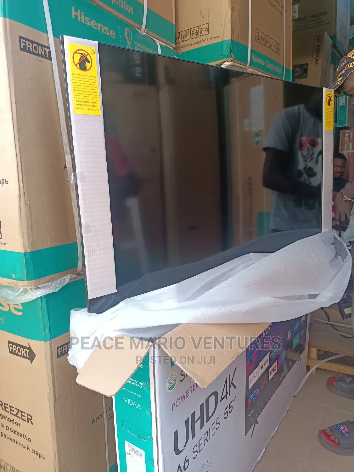 Original Hisense 55" Smart Television With 1yrar Warranty