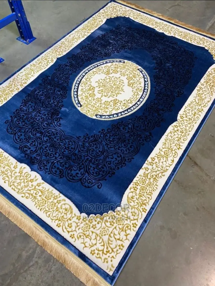 Center Rugs Design Mixed With Gold(3/5 ,4/6 ,5/7)