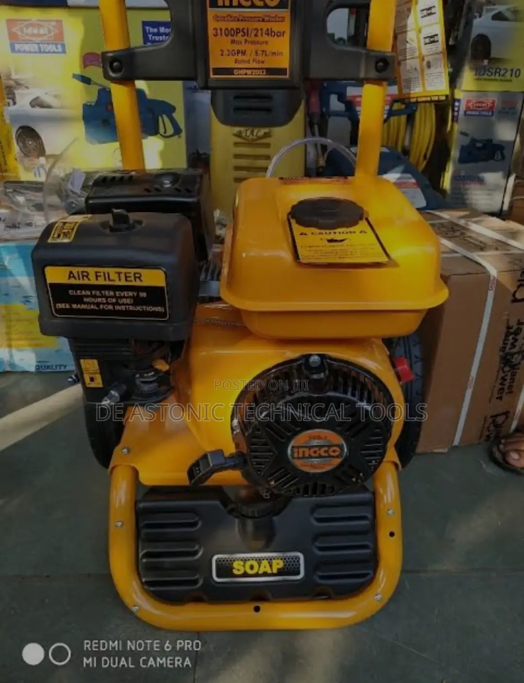 INGCO Gasoline Pressure Washers -6.0