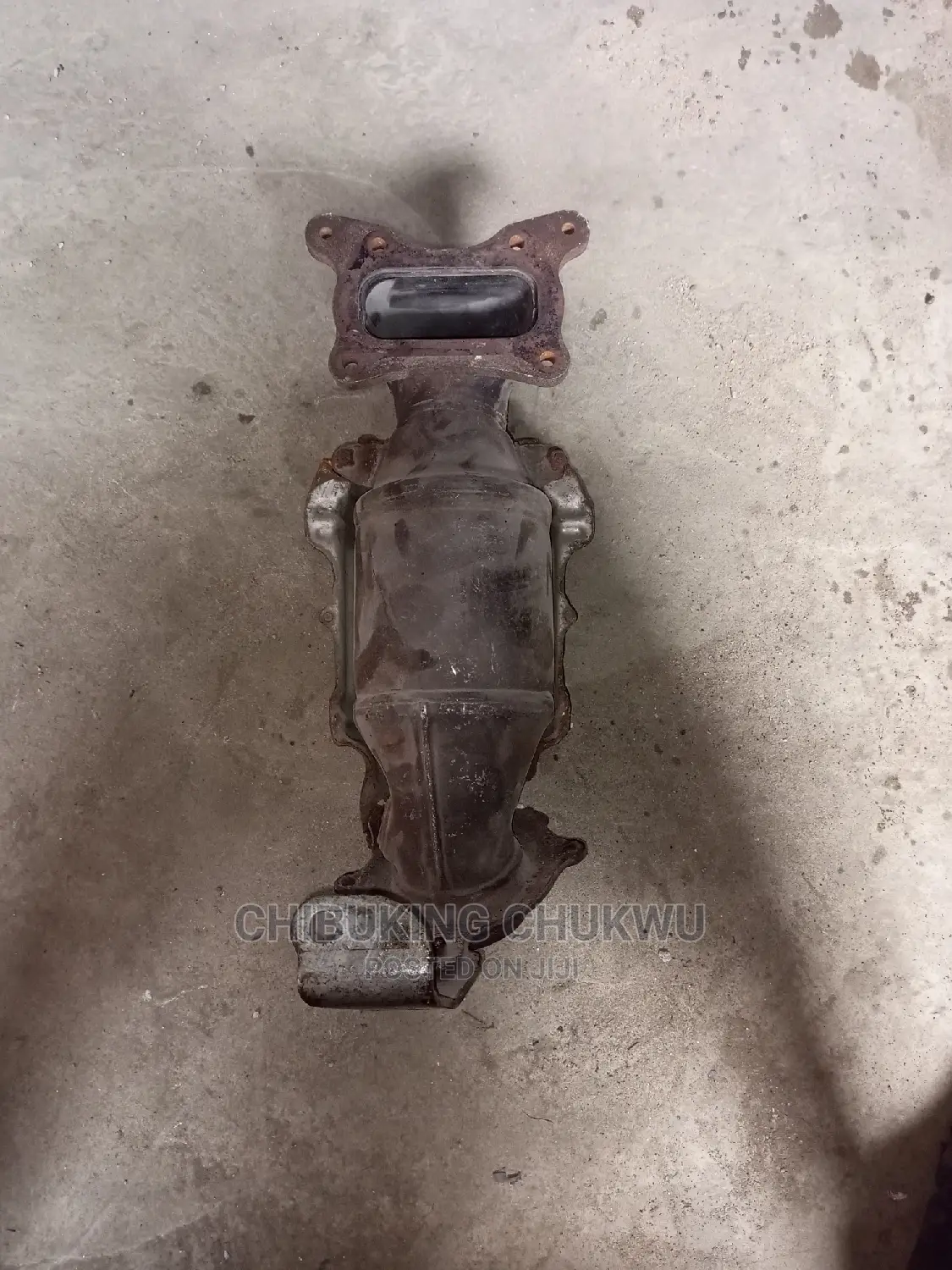 Manifold Catalytic Honda Evil Spirit 2010 Exhaust Pot.