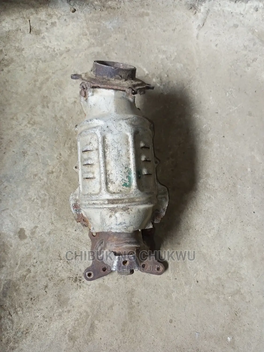 Manifold Catalytic Honda Evil Spirit 2010 Exhaust Pot.