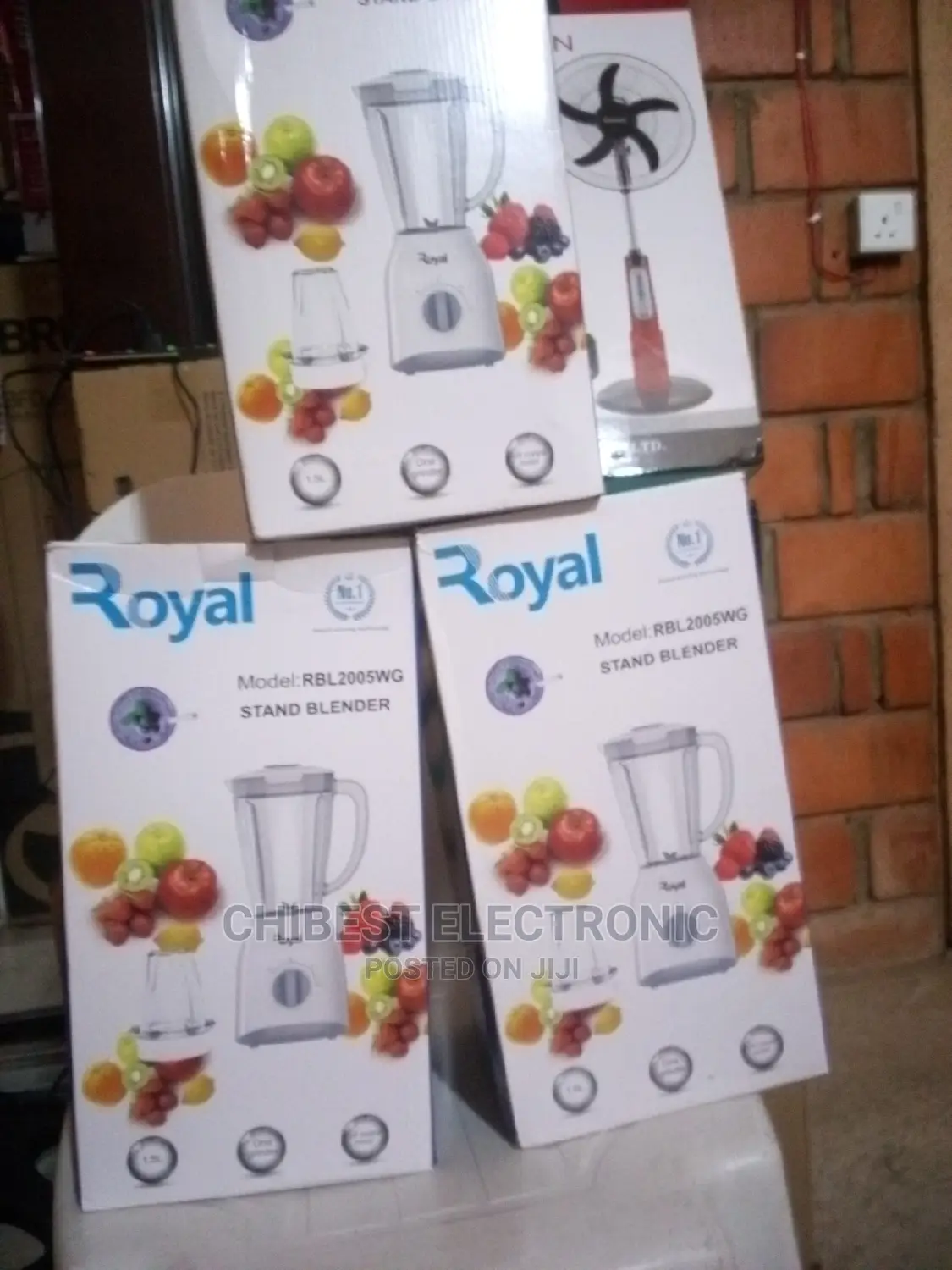 1.5L Royal Stand Blender Brand New With Warranty