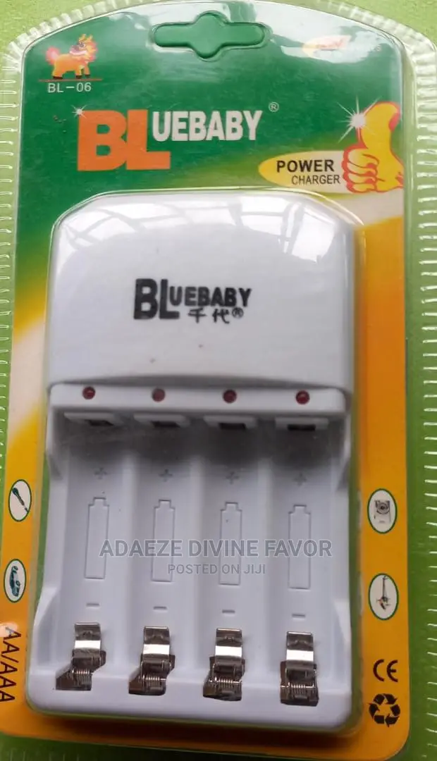 Bluebaby Power Charger for AA/AAA Batteries