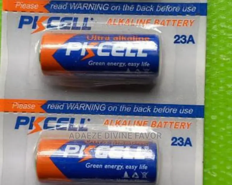 Pkcell 5pcs 23a Alkaline Batteries