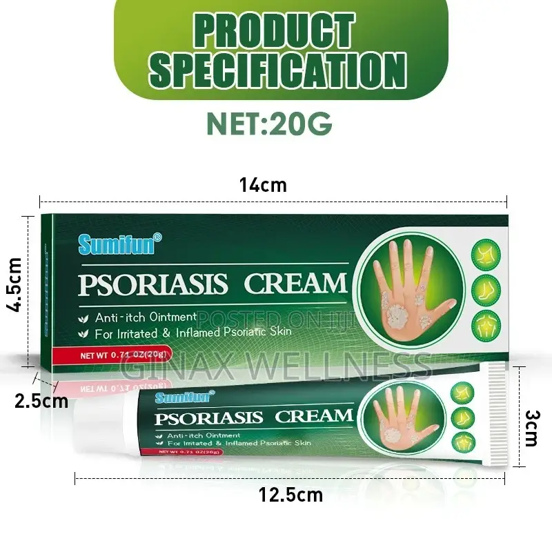 Psoriasis Cream | For Psoriasis, Dermatitis, Eczema, Itching