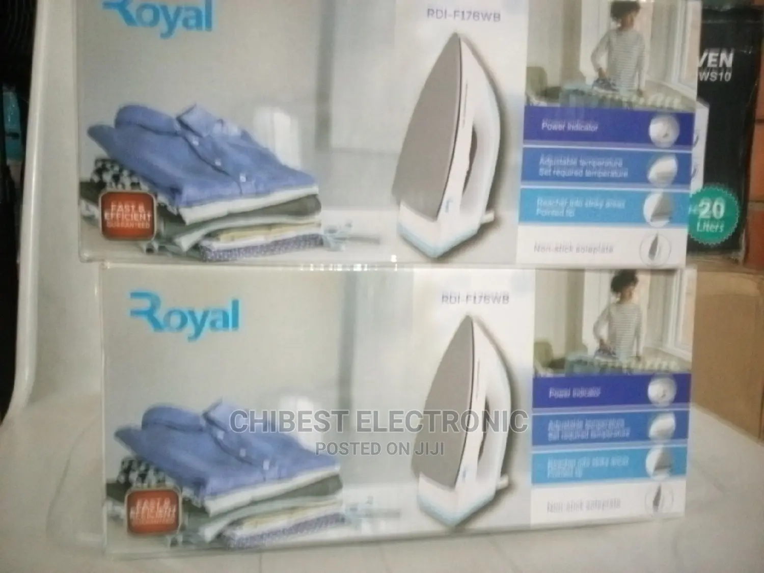Royal Electric Iron Brand New With Warranty