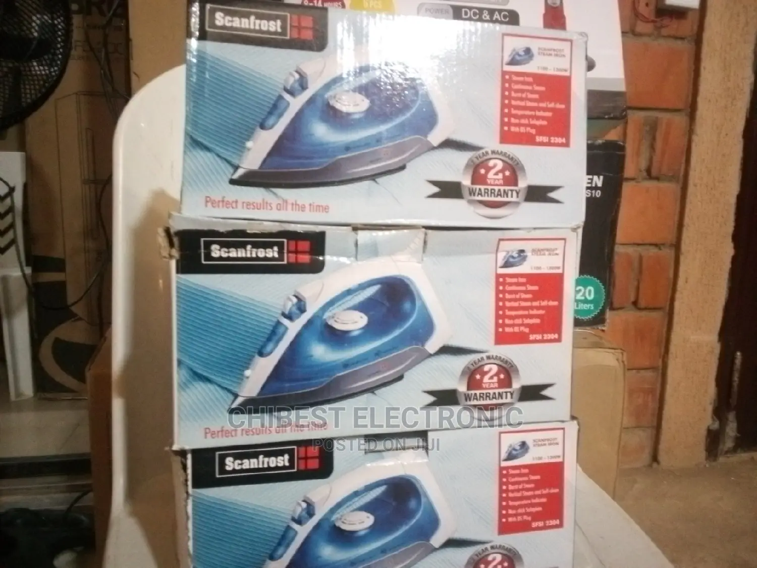 Scanfrost Electric Steam Iron Brand New
