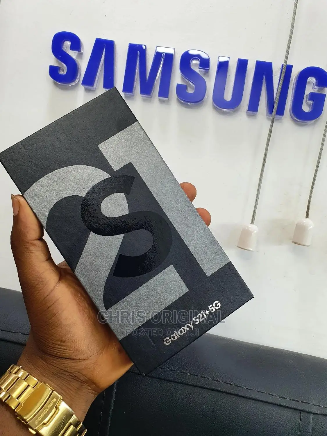 New Samsung Galaxy S21+ 5G 128 GB Black