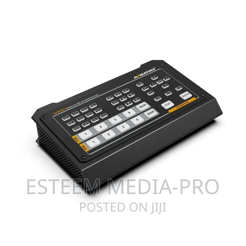 Portable 4 Channel HDMI Live Video Switcher Hvs0401u