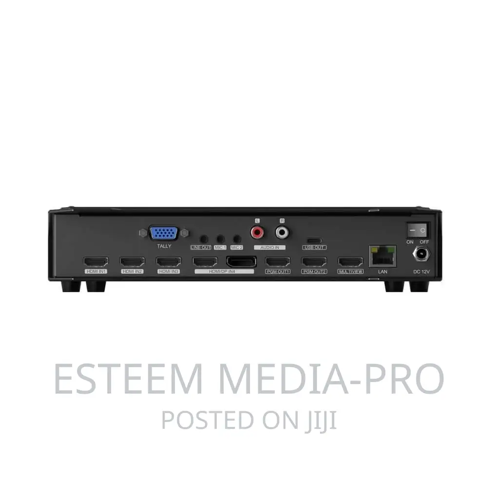 Portable 4 Channel HDMI Live Video Switcher Hvs0401u