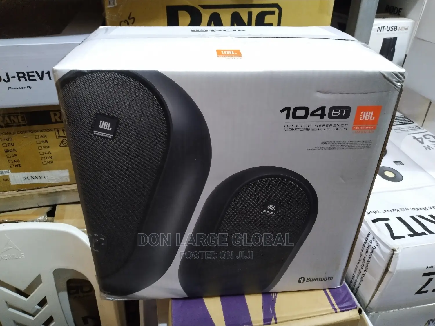 JBL 104bt Studio Monitor Bluetooth Speaker