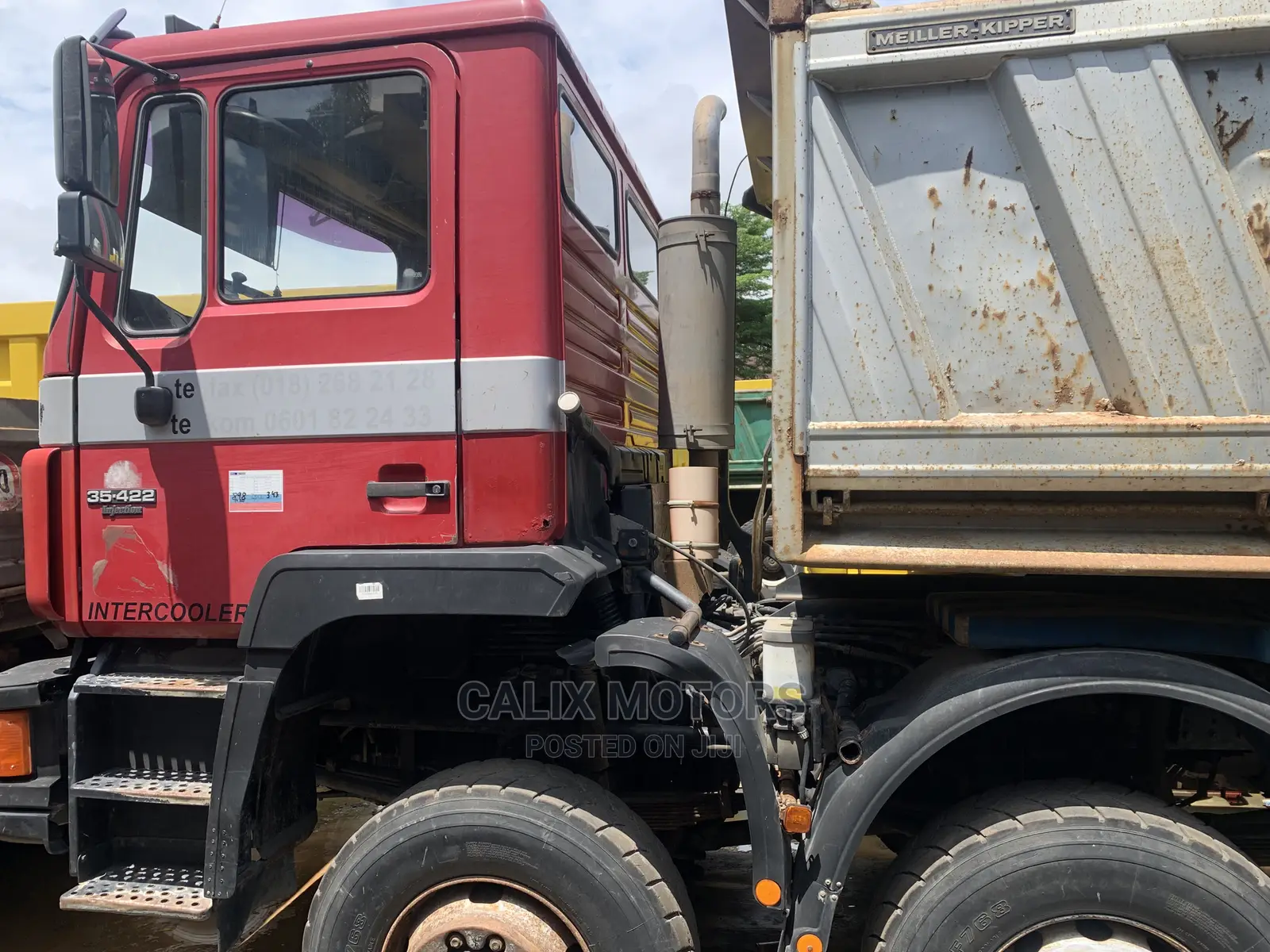New Arrival Foreign Used Man-Diesel 12tyres Truck.